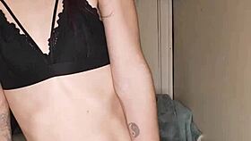 petite teen slut rides dildo moaning squirting juicy pussy first time toy fun