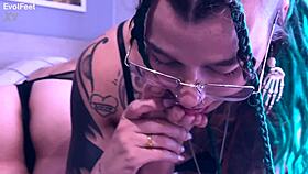 wanna kick off the morning licking and sucking my perfect toes?