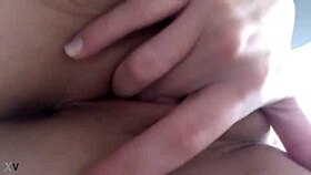 Pretty Princess Clover Fingers Pussy to Dripping Wet Climax