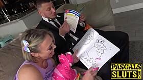 british sub bound and pounded roughly by dominant master 😈🔥 rough ride ahead