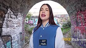 spanish babe what if more cash means fucking after your dance?