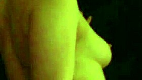 Petite braces amateur creampied hard in VIP booth