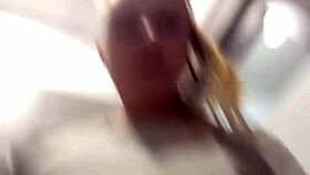 bbw teen gives sloppy public blowjob drooling saliva everywhere outdoors