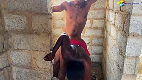 local horny wife bends for any big cock creampie when craving rough doggystyle