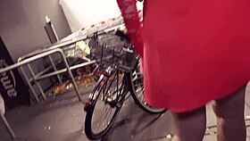 Risky Public Doggystyle with Hot German Milf in City Streets