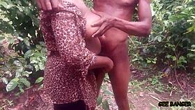 ebony babe loves that soft sweet doggy pounding