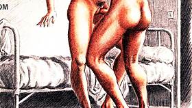 god, this vintage erotic art gets me so turned on...