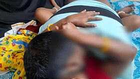 hot tamil housewife strips teases rips clothes fucks young lover