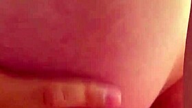 super pregnant at 39 weeks rides hard to multiple shaking orgasms