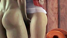 aerith gainsborough rides cock bends over takes creampies in ultimate fap compilation