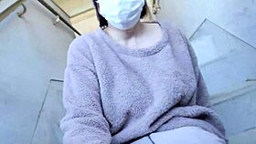 Married Chubby Japanese Bride Aika-Frau Masturbates Outdoors in Full Wedding Movie with Big Tits