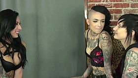 leigh raven lily lane nikki hearts hot lesbian threesome