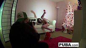 Sexy Lily's Squirting Christmas Moments Tease Hidden Pleasures