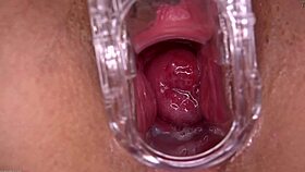 Sara Luvv Teases with Speculum Close-Up Solo Play