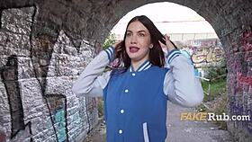 spanish babe what if more cash means fucking after your dance?