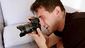 hey model, photographer bends you over bed for rough big cock domination fuck?