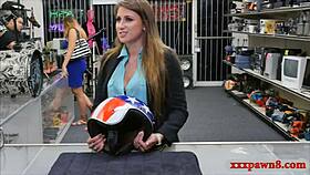 big boobs brunette amateur sucks and gets railed by pawn guy's monster cock