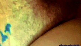 Listen to my big booty Colombian curves moan wildly in homemade fun