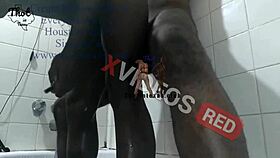 chubby ebony milf rides black cock cowgirl drillin her fat pussy deep