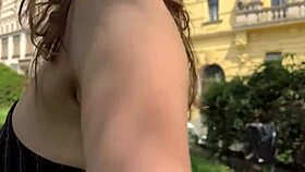 pornstar grabs prague tourist off street destroys pussy