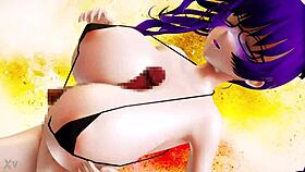 ohh my god these massive tits need a huge cock sliding between em for titty fuck action bikini style