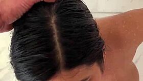 Sara Retali and Sergio Lagos Share Steamy Shower Intimacy
