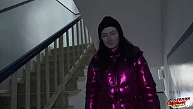 german scout picks up small tits belinda for first casting fuck