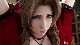 aerith gainsborough rides cock bends over takes creampies in ultimate fap compilation