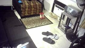 glasses brunette blows and fucks in wrestling porn shoot