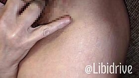 japanese babe fingers gaping pussy hunting uterus deep