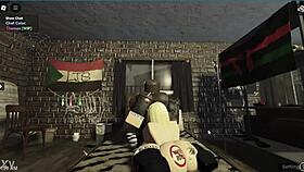 WHITE WHORE GAGS ON MASSIVE BBC COCK