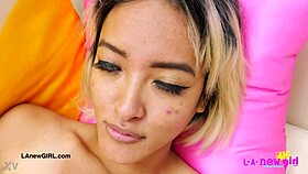 gorgeous asian model bares her irresistible sexy curves