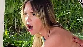 kourtney love and tatiana alvarez SEDUCE me in hammock for cheating fuck