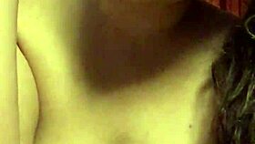 desperate arab milf slurps cum from sloppy used condom in fetish frenzy