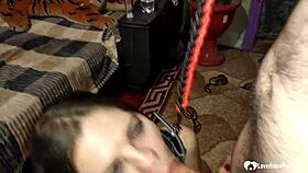 yeah lusty brunette you swallow cum while fucked hard hairy pussy blowjob