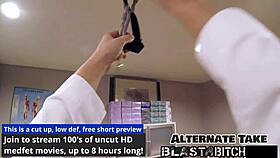 minnie rose's tight pussy creampied hard in backstage pov fuck