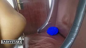 crazy ebony pornstar with small waist gets pussy pounded doggystyle