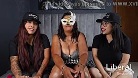 oh shit milf slut with huge tits ass gets fucked hard by two strangers uhh