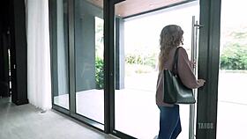 horny teen punished with monster cock missionary in garage!