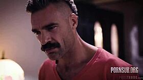 Petite latina milf seduces blonde for hot creampie finish