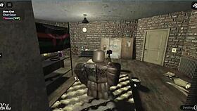 WHITE WHORE GAGS ON MASSIVE BBC COCK