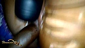 this young ebony amateur from south africa rides a monster black cock in homemade hardcore chudai style