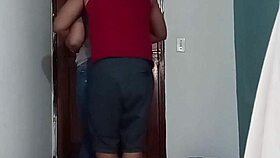 Mature Wife Bent Over for Creampie by Neighbor