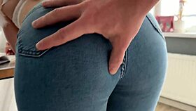 curvy student moans on huge oiled cock in doggystyle fun