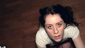 Petite College Girl Devours Huge Massive Cock