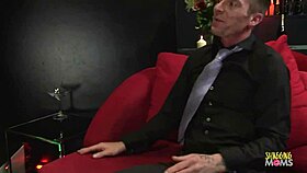 Sexy big tits milf friend suck cock take turns fucked