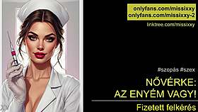 hungarian femdom claims her european roleplay slave