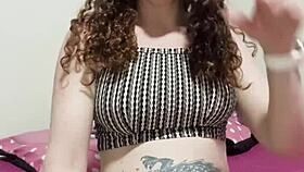 blonde slut offers huge ass and tits as prize check her socials now! 🔥🍑