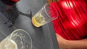 Brazilian Latina Exposes Herself in Bar for Married Man's Cock