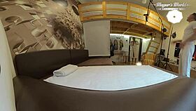 bbw granny's pussy gets pounded hard backstage after steamy interview!